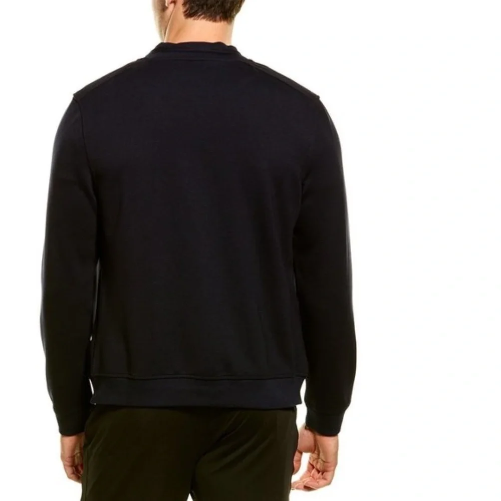 Magaschoni Men's Bomber Jacket Navy Size‎ Medium